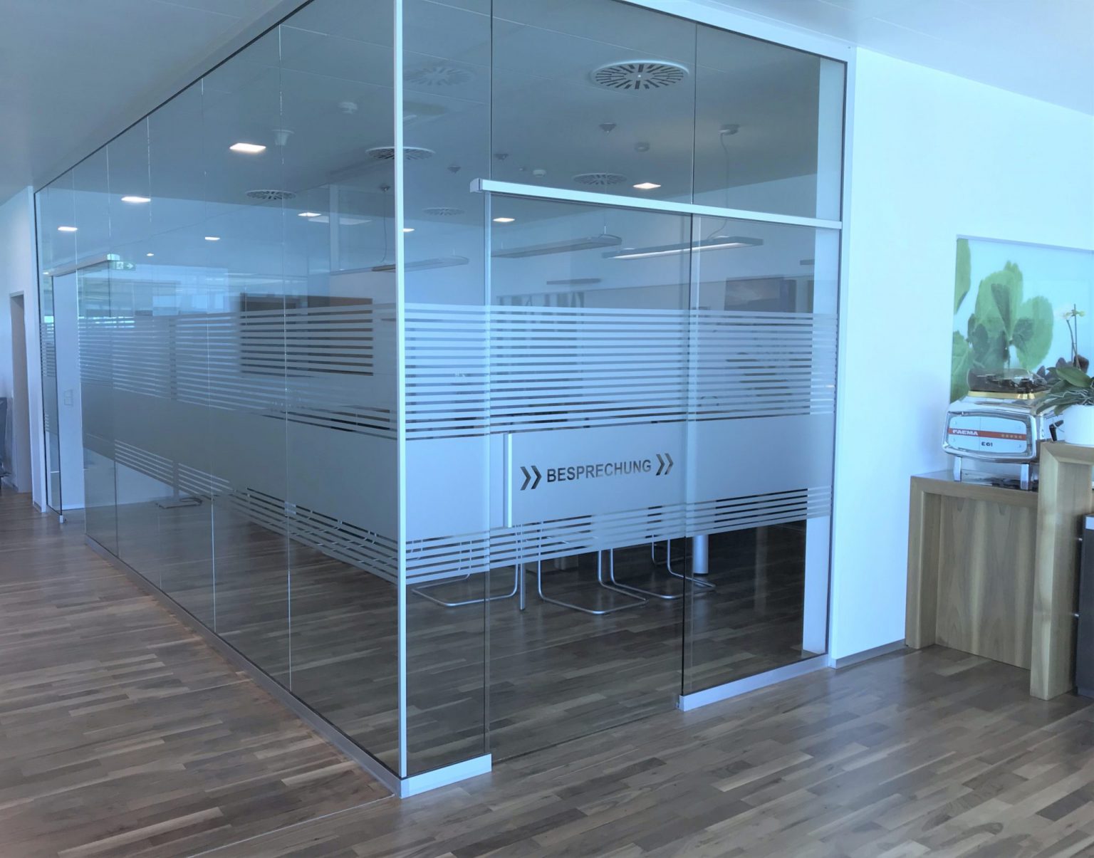 Sichtschutzfolien Büro Glasfolierung.at