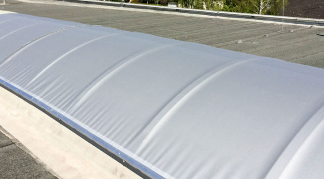 Glasfolierung.at - Dachkuppelbeschattung / Sonnenschutz